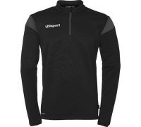 Uhlsport Squad 27 Half Zip Sweatshirt Noir 13-14 Years Garçons