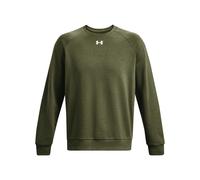 Under Armour Sweat-shirt UA Rival Fleece Crew Homme Vert/Blanc XL