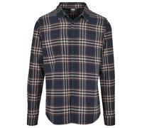 Urban Classics Campus Long Sleeve Shirt Bleu S Homme