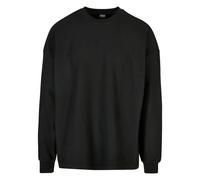Sweatshirt Urban Classics Rib Terry Boxy Crew GT Noir 4XL