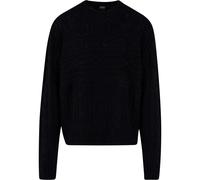Urban Classics Set In Boxy Sweater Black Taille: S | Pulls Outlet | Homme | Le Noir