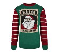 Sweatshirt Urban Classics Wanted Christmas Vert XL