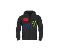 Sweatshirt Zip Fabio Quartararo 20 Dual Monster Energy Officiel MotoGP - Yamaha - Homme - Sportswear XL