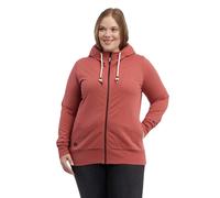 Sweatshirt zippÃ© Ã capuche femme Ragwear Paya Plus Rouge 46
