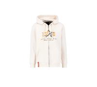 Sweatshirt zippÃ© Alpha Industries Basic PP Camo Blanc 2XL