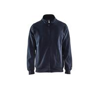 Sweatshirt zippÃ© Blaklader Bleu S