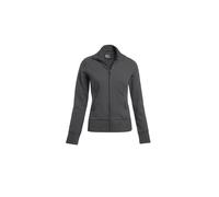 Sweatshirt zippÃ© col montant femme Promodoro Gris M