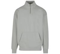 Sweatshirt zippÃ© col rond DEF Gris M