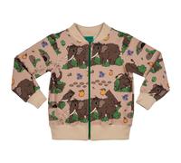 Sweatshirt zippÃ©e enfant Raspberry Republic Wooly Mammoth Marron 4/5 ans