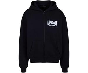 Sweatshirt zippÃ©e oversize Upscale Studios Ultra Heavy Noir M