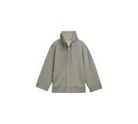 Sweatshirt Zippé en molleton femme Tom Tailor Scuba Vert 2XL