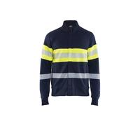 Sweatshirt zippÃ© multinormes femme Blaklader Bleu S