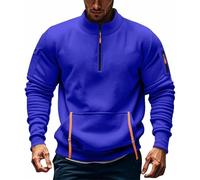 Sweatshirt Zippé À Capuche en Molleton Color Block Siglé sans en Vert Zippe D Longue Fourrure Le Électrique Moderne Electrique Côtelée Dye Doudou Madame Mon Site Parfait Grise