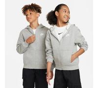 Nike Veste de survêtement Club Fleece à capuche gris chiné Taille 138-147