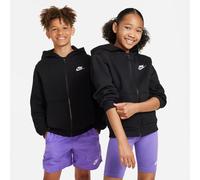Sweatshirt zippé à capuche enfant Nike Club Fleece LBR Noir 7/8 ans Unisex
