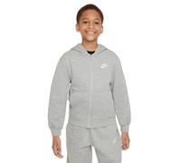 Sweatshirt zippé à capuche enfant Nike Club FT LBR Gris 8/10 ans Unisex