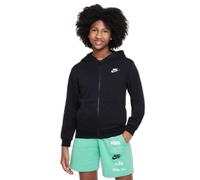 Sweatshirt zippé à capuche enfant Nike Club FT LBR Noir 7/8 ans Unisex