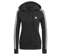 Sweatshirt zippé à capuche femme adidas Essentials French Terry 3-Bandes XS