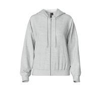Pieces Chilli Full Zip Sweatshirt Gris L Femme