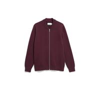 Sweatshirt zippé Armedangels Agaamon Rouge S