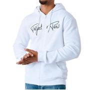 Sweatshirt zippé broderie Project X Paris - blanc - S XL