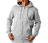 Sweatshirt zippé broderie Project X Paris - gris clair - XL XL