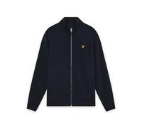 Sweatshirt zippé en piqué Lyle & Scott Bleu XS