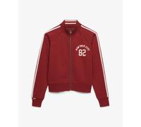 Superdry & Co Veste de survêtement 'Athletic' crème / bordeaux, Taille M