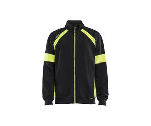 Sweatshirt zippé haute visibilité Blaklader Noir 3XL