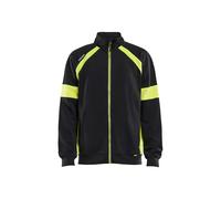 Sweatshirt zippé haute visibilité Blaklader Noir S