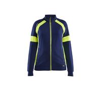 Sweatshirt zippé haute visibilité femme Blaklader Bleu XS