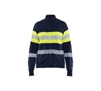 Sweatshirt zippé multinormes femme Blaklader Bleu L