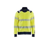Sweatshirt zippé multinormes femme Blaklader Jaune L