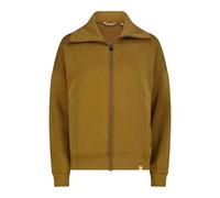 Sweatshirt zippée en modal satiné femme CMP Marron M