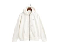 GANT Sweat zippé à capuche 4201412 Blanc L Femme