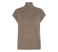 Sweatshirt zipper femme b.young Mmorla Marron S