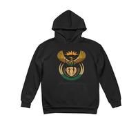 Sweatshirts À Capuche Femmes Doublure Polaire Imprimé Graphique Afrique du Sud Emblème National Pull Hoodie Hauts Streetwear Vintage Pull De Détente Athleisure du XS Au XL
