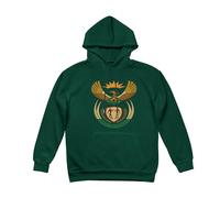 Sweatshirts À Capuche Femmes Doublure Polaire Imprimé Graphique Afrique du Sud Emblème National Pull Hoodie Hauts Streetwear Vintage Pull De Détente Athleisure du XS Au XL