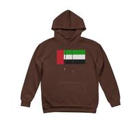 Sweatshirts À Capuche Femmes Doublure Polaire Imprimé Graphique Arabes Unis Drapeau Pull Hoodie Hauts Streetwear Vintage Pull De Détente Athleisure du XS Au XL