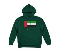 Sweatshirts À Capuche Femmes Doublure Polaire Imprimé Graphique Arabes Unis Drapeau Pull Hoodie Hauts Streetwear Vintage Pull De Détente Athleisure du XS Au XL