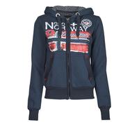 Sweatshirts à capuche femmes Geographical Norway FARLOTTE Bleu T3