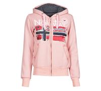 Sweatshirts à capuche femmes Geographical Norway FARLOTTE Rose T3