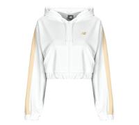 New Balance Sweat zippé Interlock Full Zip Femme Blanc Taille XS