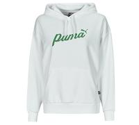 Sweatshirts à capuche femmes Puma ESS+ BLOSSOM SCRIPT HOODIE TR Blanc US XS