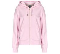 Sweatshirts à capuche femmes Superdry Essential Logo Ziphood Hb Rose EU L