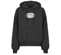 Sweatshirts à capuche femmes Vans OVAL LOGO RETRO PO Noir EU M