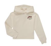 Sweatshirts à capuche filles Levis MEET GREET WESTERN HOODIE Blanc 12 ans