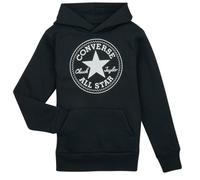 Sweatshirts à capuche garcons Converse FLEECE CTP CORE PO HOODIE Noir 8 / 10 ans