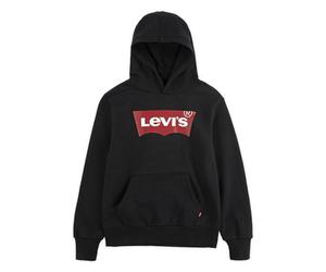 Sweatshirts à capuche garcons Levis BATWING SCREENPRINT HOODIE Noir 8 ans