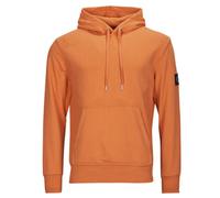 Sweatshirts à capuche hommes Calvin Klein Jeans BADGE HOODIE Orange EU M
